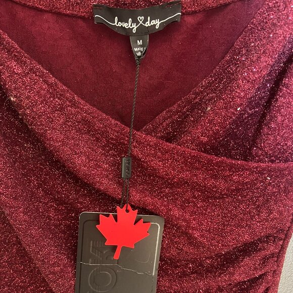 Red sequin dress - Picture 4 of 6